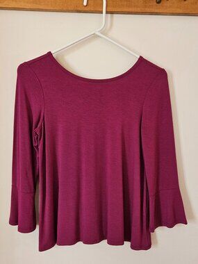 Harper Canyon Girls Pink Cross Back Top - Size XL (14/16)